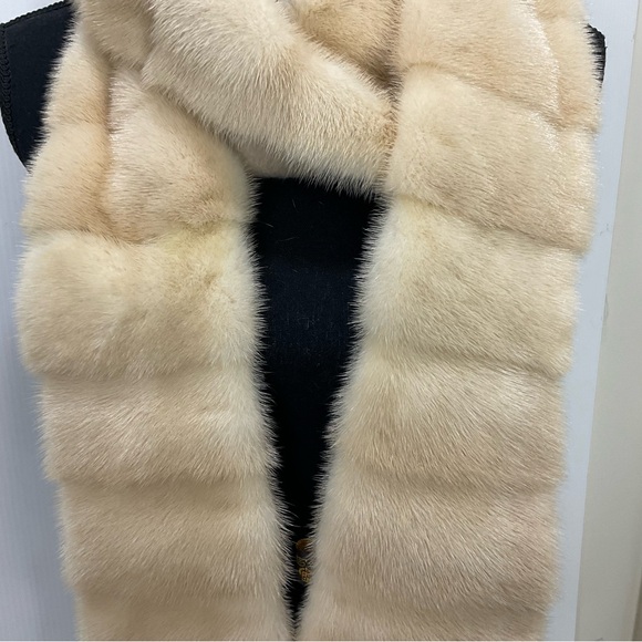 Loro Piana Mink and Cashmere Scarf - Picture 7 of 13